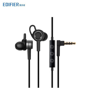 Edifier/漫步者 H295P手机耳机音乐耳机入耳式重低音炮运动耳机