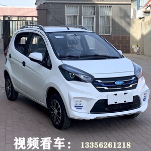 新款道爵电动汽车成人四轮车油电两用三缸燃油车新能源老年代步车