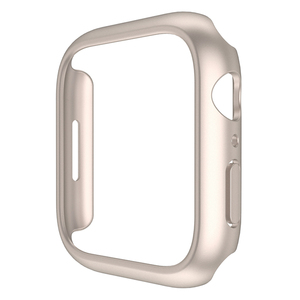 适用苹果iwatch8星光色磨砂壳apple watch1/7代塑料PC边框保护套