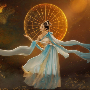 影楼写真性感敦煌飞天汉服女古装异域风情仙女装舞蹈演出表演服装