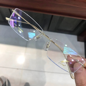 2020a pen一支笔 商务无框眼镜架男 纯钛轻质 近视光学眼镜框992