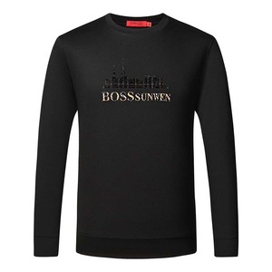 000人付款天猫bosssunwen【印花长袖】春季新品圆领套