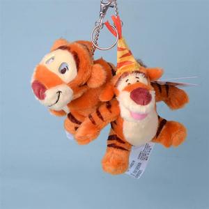 日系新款可爱创意跳跳虎屹耳驴头套小毛驴毛绒小挂件钥匙扣包挂件