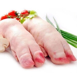 冷冻新鲜猪蹄一级猪爪带筋猪脚生猪手20斤40个左右小猪蹄烧烤食材