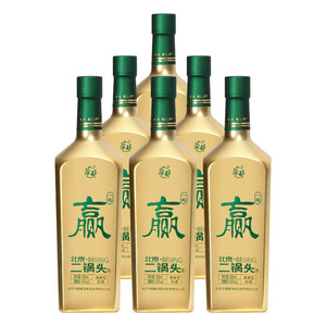 华都北京二锅头中赫国安一起赢43度500ml清香型白酒单瓶