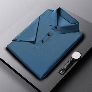 魔古写生品牌男装旗舰店官网kikc罗宾汉冰丝无痕polo衫短袖t恤商