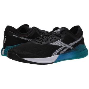 正品代购2021新款热销reebok nano 9锐步男黑色时尚运动休闲板鞋
