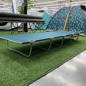 迪卡侬户外折叠床便携单人行军床办公室露营房车家用折叠高20午休