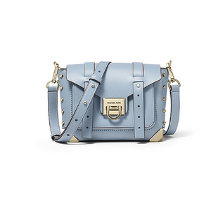 法国正品代购mk女包新款拼色曼哈顿单肩包独角兽手提斜挎包邮差包