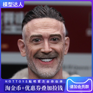 现货1/6 欧美系列 美剧 行尸走肉 尼根头雕男头雕 微笑版