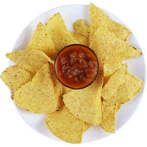 original flavor corn chips 170g 麦西恩原味玉米脆 配萨尔莎酱