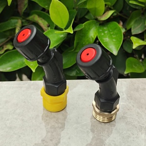 4分塑料水雾化喷头道路围挡除降尘工地工程防尘围墙环保养殖加湿