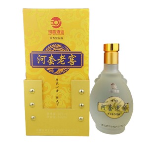 河套老窖得天下酒38度500ml浓香型纯粮食白酒主线礼盒装包邮到家