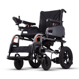 康扬进口电动轮椅锂电池轻便折叠铝合金老人残疾人四轮车小轮智能
