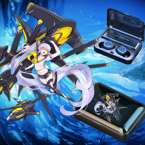 碧蓝航线塞壬净化者观察者余烬黑企业光辉可定制角色无线蓝牙耳机