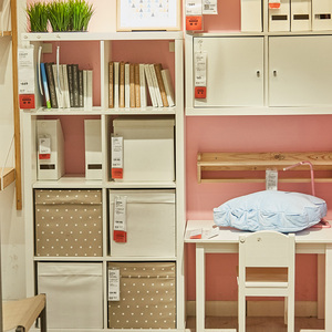 宜家卡莱克玩具儿童格子多层客厅代购国内置物架柜子收纳储物柜