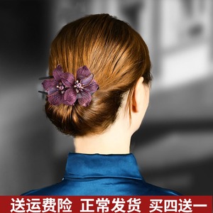 女生盘头夹子
