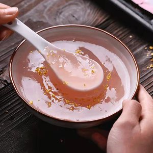 宝应鹅毛雪片红藕粉纯手工藕粉