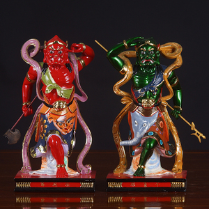 千里眼顺风耳神像