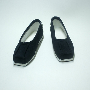 汉服配饰鞋宋代明制方头僧鞋帆布夫子鞋定制增高汉鞋包邮单鞋平底