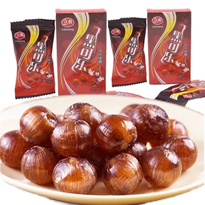 立爽黑可乐糖汽水味糖8090后怀旧零食儿时回忆童年的味道