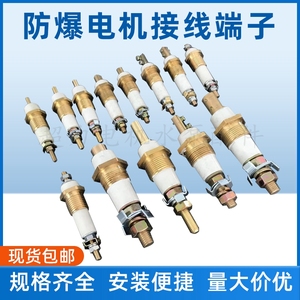 YB-YB2型防爆电机接线柱端子矿用树脂绝缘密封配件纯铜螺杆
