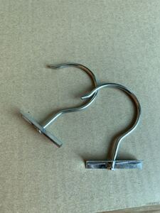 金属钩配套样卡挂钩 母子扣铁钩子铁钩窗帘样本用配铁片 问号钩