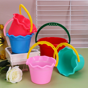 网红手提奶油桶水桶蛋糕装饰摆件动漫海绵粉色小猪kt烘焙生日春游