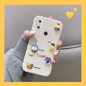 小米8手机壳新爆款女生卡通可爱菠萝叮当猫超薄小米8青春版女款网红潮