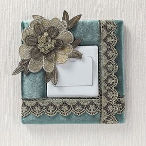 新款开关贴立体插座开关保护装饰罩墙贴欧式高档客厅卧室灯开关罩