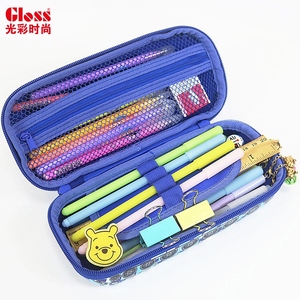 80凯硕达旗舰店天猫晨光笔袋小学生男生大容量多功能文具盒2021新款