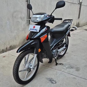正品原装铃木赛驰110弯梁车男女款省油代步神器125电喷摩托车整车