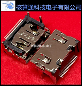 10029449-001RLF 原FCI装 19P HDMI座子 USB插座 高清接口
