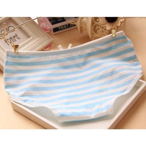 蓝白条纹内裤伪娘用品纯棉超萌日系可爱少女胖次动漫cos变装内裤