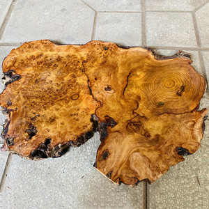 留疤崖柏木料香柏木 diy雕刻 随形茶盘料 红木摆件底座干泡台原木