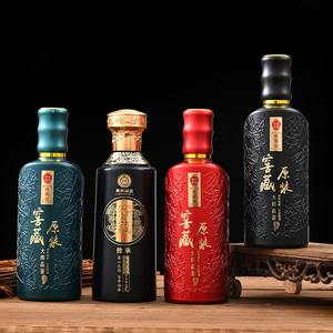 000人付款淘宝东北清口酱香型白酒品鉴珍藏52度高粱自酿粮食酒原浆