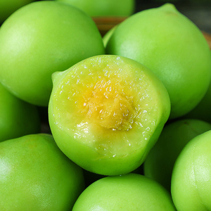 现摘云南青梅果净重5斤包邮新鲜水果当季孕妇酸酵素泡酒鲜果梅子