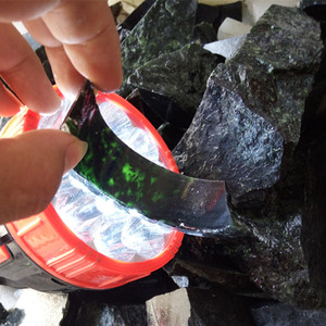 墨玉边角料毛块练手料墨绿玉原石墨绿玉石手镯边角料镯芯毛料玉石