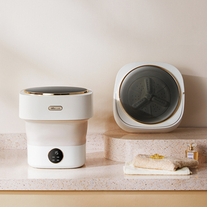 小熊折叠洗衣机家用便携式小型迷你内裤清洗专用机器婴儿宿舍神器