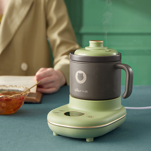 小熊电炖锅砂锅炖盅小型迷你家用全自动电炖杯办公室养生煲汤神器