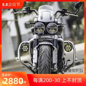 适用于凯旋火箭rocket3护杠不锈钢保险杠发动机防摔杠车身防摔架