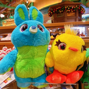 上海迪士尼国内代购玩具总动员兔哥达鸭毛绒公仔玩具娃娃