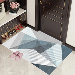 钢化玻璃地垫脚垫门垫地踏脚踏免洗欧式入户垫防滑家用定制