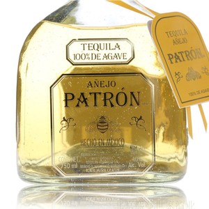 洋酒培恩陈酿珍藏金樽龙舌兰酒 patron anejo培恩陈酿金 墨西哥