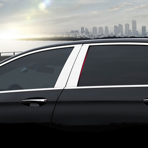 奔驰新e车窗亮条