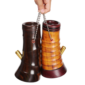 水烟筒木烟筒大碌竹高档便携实木烟筒黑檀灰檀水烟斗湛江云南烟具