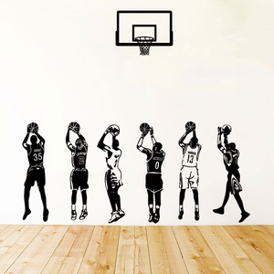 nba球星投篮贴纸