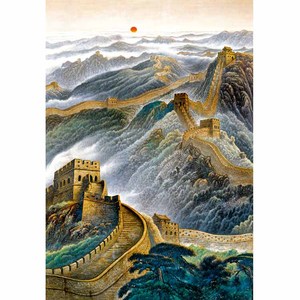 定做万里长城壁画