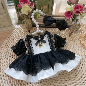 3四分三分大叔bjd娃衣外套上衣休闲西服领复古老花短袖衬衫包邮林下