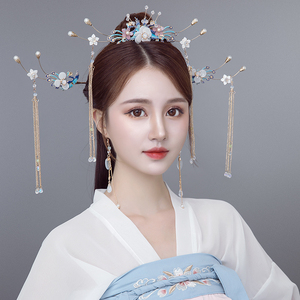 发冠女古风女子